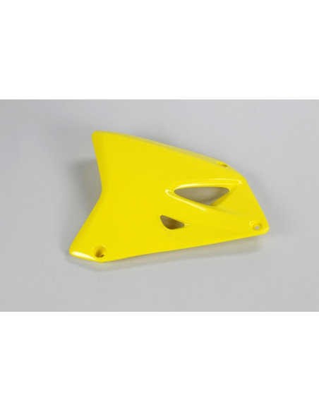 Ouïes de radiateur UFO jaune Suzuki RM85