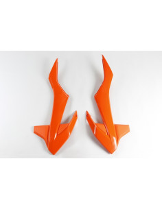 Ouïes de radiateur UFO orange KTM SX85