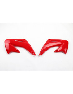 Ouïes de radiateur UFO rouge Honda CR125R/250R 2