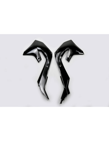 Ouïes de radiateur UFO noir Kawasaki KX450