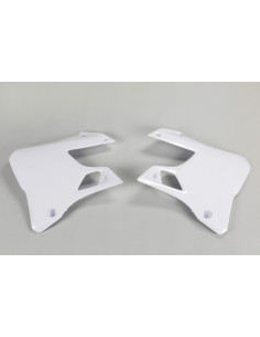 Ouïes de radiateur UFO blanc Yamaha