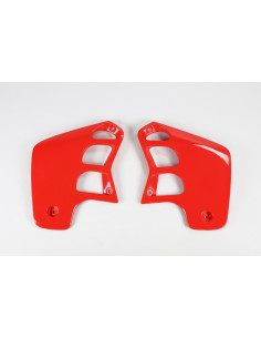 Ouïes de radiateur UFO rouge Honda CR125R/250R 2