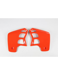 Ouïes de radiateur UFO orange Honda CR125R/250R 2