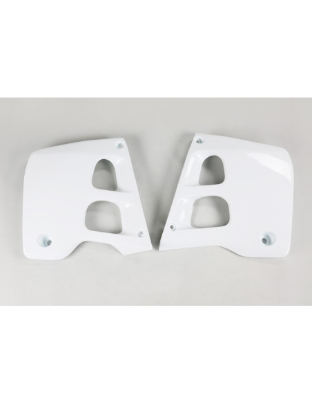 Ouïes de radiateur UFO blanc Honda CR125R/250R
