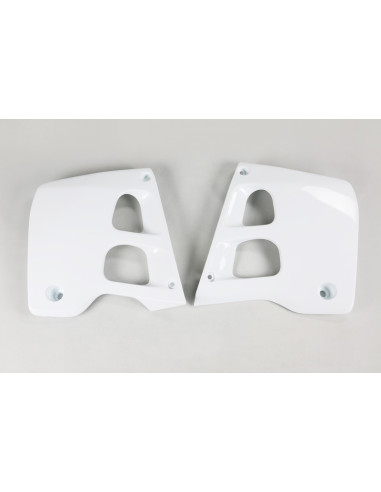 Ouïes de radiateur UFO blanc Honda CR125R/250R