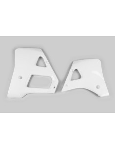 Ouïes de radiateur UFO blanc Yamaha 2