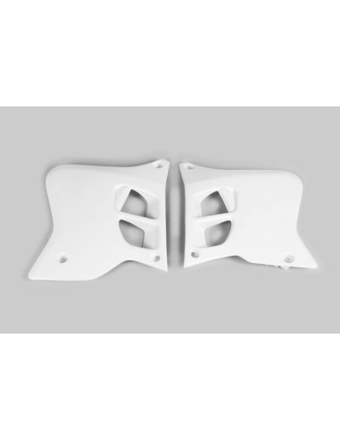 Ouïes de radiateur UFO blanc Yamaha