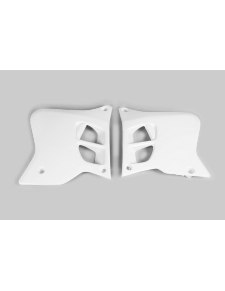 Ouïes de radiateur UFO blanc Yamaha