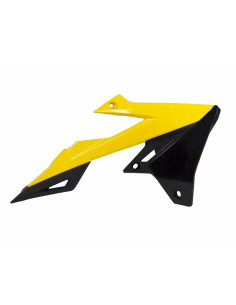 Ouïes de radiateur RACETECH jaune/noir Suzuki RM-Z450 2