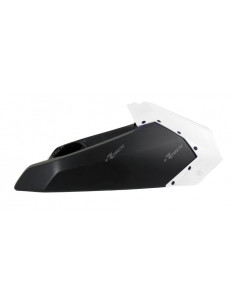 Ouïes de radiateur supérieures RACETECH blanches/noires Yamaha YZ250/450F 2