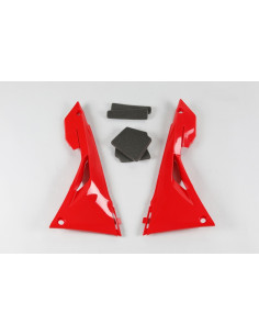 Caches boîte à air UFO rouge Honda CRF250R/450R/RX 2