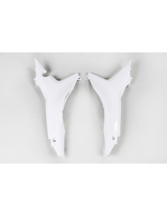 Caches boîte à air UFO blanc Honda CRF250R/450R 2