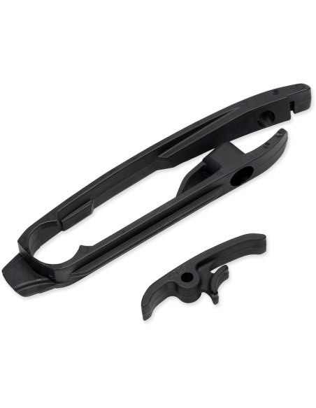 Kit patin de bras oscillant + patin de chaîne inférieur UFO noir KTM/Husqvarna