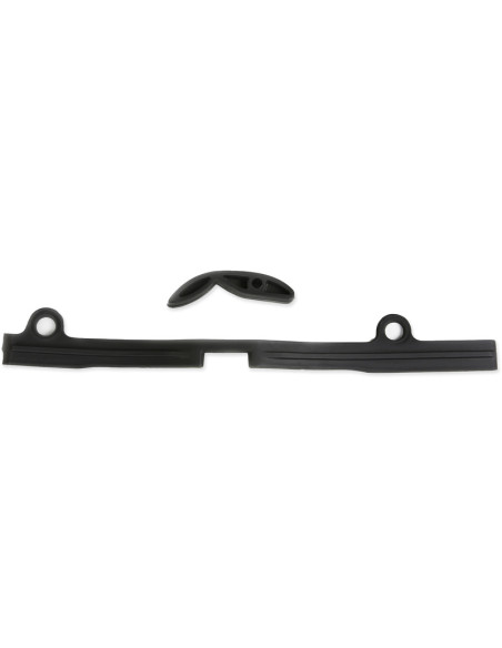 Kit patin de bras oscillant + patin de chaîne inférieur UFO noir KTM