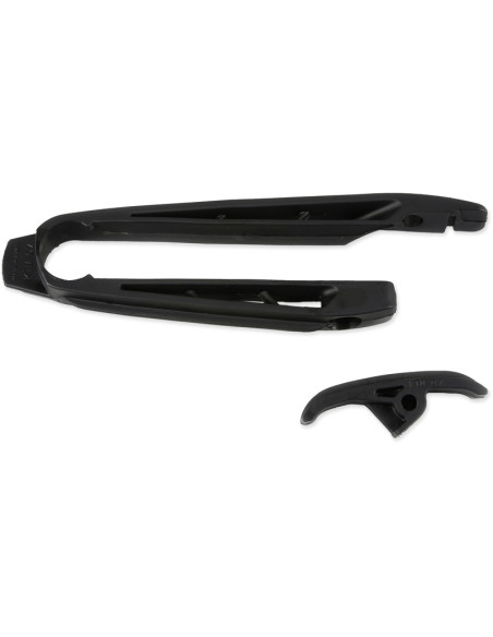 Kit patin de bras oscillant + patin de chaîne inférieur UFO noir KTM