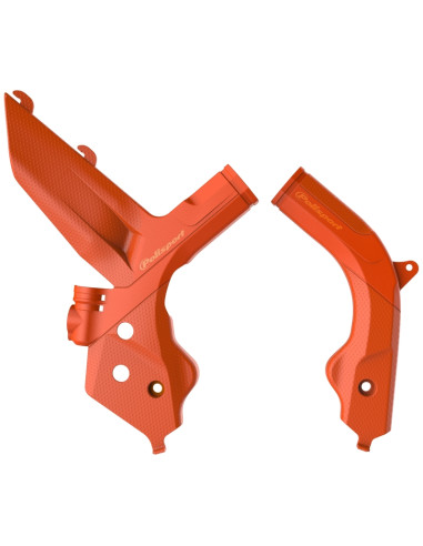 Protection de cadre POLISPORT orange EB