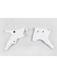 Protège cadre UFO blanc Yamaha YZ125/250 2