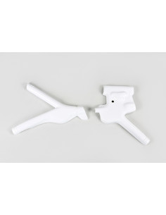 Protège-cadre UFO blanc Honda XR600R 2