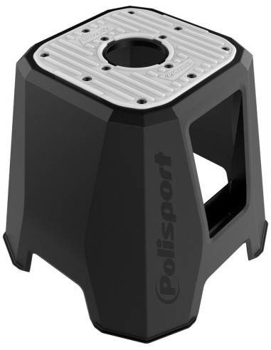 Lève-moto POLISPORT 420mm noir/caoutchouc gris