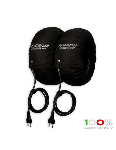 Couvertures chauffantes CAPIT Mini Minibike et Scooter 12'' noir - 100/90-12, 120/80-12