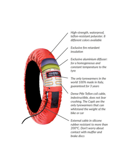 Couvertures chauffantes CAPIT Suprema Spina noir M/XXL