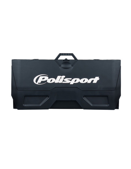 Tapis récupérateur pliable POLISPORT Bike Mat noir