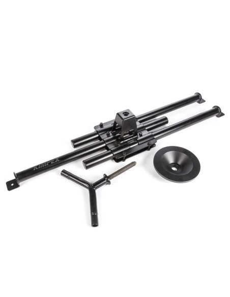 Support de roue de secours KIMPEX universel noir Support de roue de secours KIMPEX universel noir