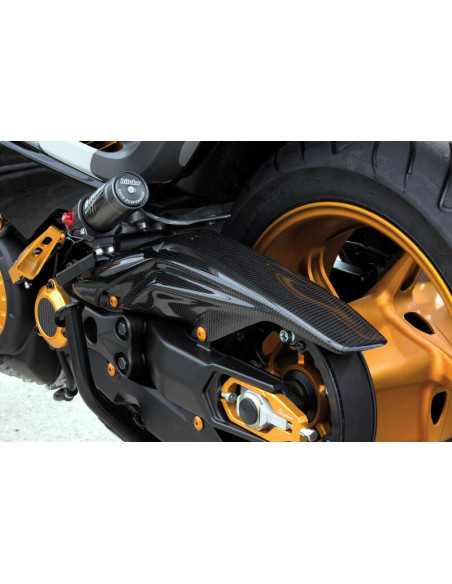 Carter de courroie LIGHTECH carbone brillant Carter de courroie LIGHTECH carbone brillant