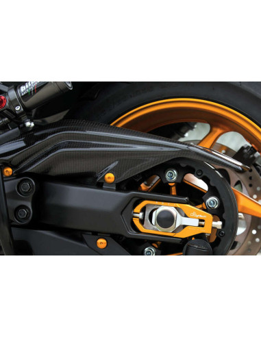 Carter de courroie LIGHTECH carbone brillant Carter de courroie LIGHTECH carbone brillant