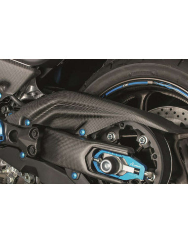 Carter de courroie LIGHTECH carbone mat Carter de courroie LIGHTECH carbone mat