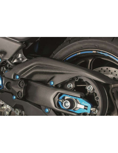 Carter de courroie LIGHTECH carbone mat Carter de courroie LIGHTECH carbone mat