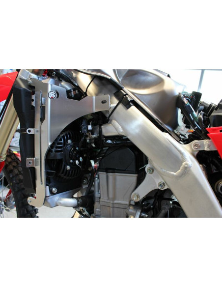 Protection de radiateur AXP aluminium - Honda CRF450L Protection de radiateur AXP aluminium - Honda CRF450L