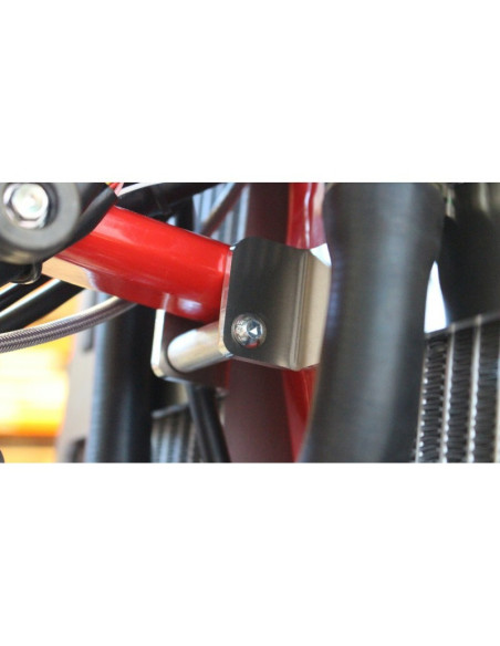 Protection de radiateur AXP aluminium - Gasgas Protection de radiateur AXP aluminium - Gasgas
