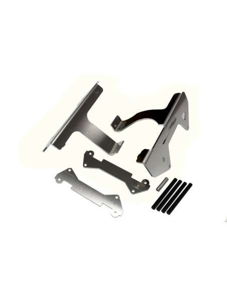 Protections de radiateurs AXP aluminium/noir Sherco Protections de radiateurs AXP aluminium/noir Sherco