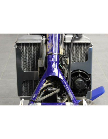 Protections de radiateurs AXP aluminium/noir Sherco Protections de radiateurs AXP aluminium/noir Sherco