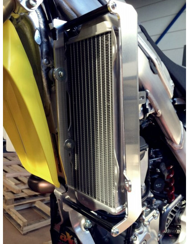 Protection de radiateur AXP aluminium - Suzuki RM-Z250