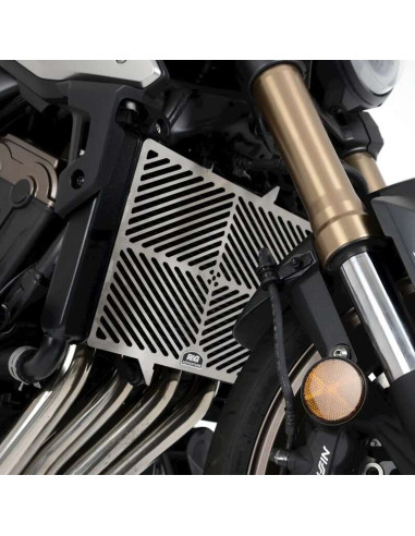 Protection de radiateur R&G RACING inox - Honda CBR650F Protection de radiateur R&G RACING inox - Honda CBR650F