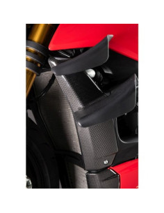 Protection de radiateur LIGHTECH carbone brillant