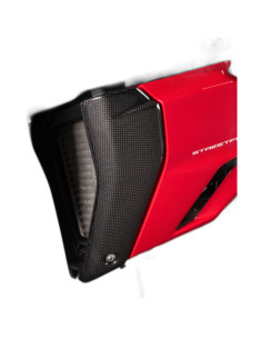 Protection de radiateru d'huile LIGHTECH carbone brillant