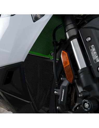 Grille de collecteur R&G RACING vert Kawasaki Ninja 1000SX
