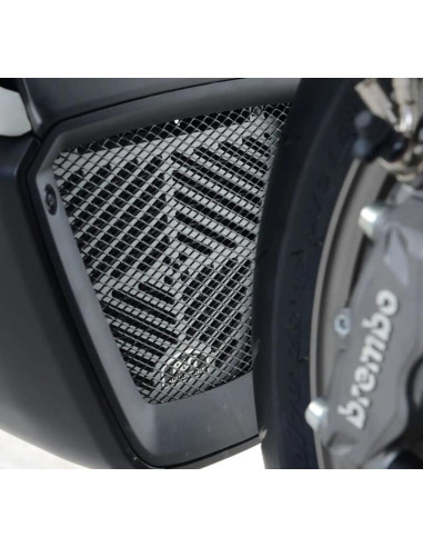 Protection de radiateur R&G RACING Aluminium - Ducati X-Diavel Protection de radiateur R&G RACING Aluminium - Ducati X-Diavel
