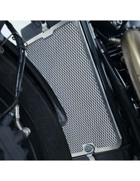 Protection de radiateur R&G Racing aluminium - Triumph Bonneville Bobber Protection de radiateur R&G Racing aluminium - Triumph Bonneville Bobber