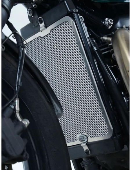 Protection de radiateur R&G Racing aluminium - Triumph Bonneville Bobber Protection de radiateur R&G Racing aluminium - Triumph Bonneville Bobber