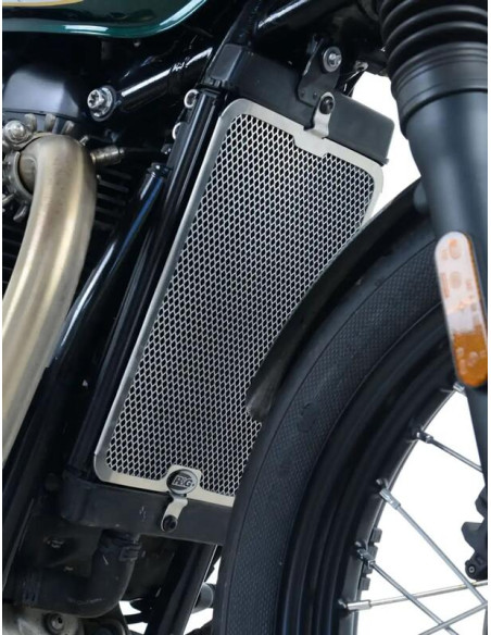 Protection de radiateur R&G Racing aluminium - Triumph Bonneville Bobber Protection de radiateur R&G Racing aluminium - Triumph Bonneville Bobber