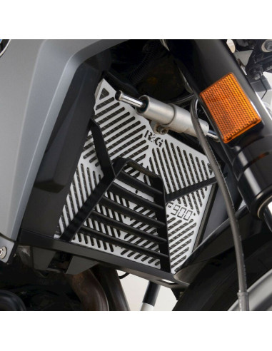 Protection de radiateur gravée R&G RACING inox BMW F 900