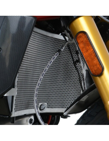 Protection de radiateur R&G RACING argent Indian FTR 1200