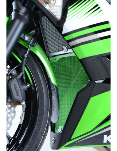 Grille de collecteur R&G Racing aluminium - Kawasaki Grille de collecteur R&G Racing aluminium - Kawasaki