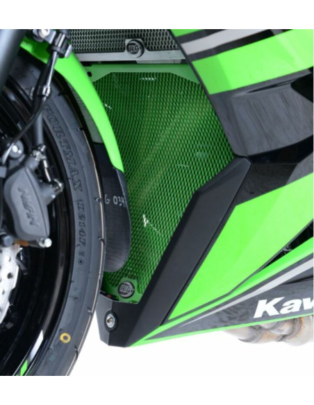 Grille de collecteur R&G Racing aluminium - Kawasaki Grille de collecteur R&G Racing aluminium - Kawasaki