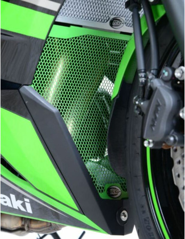 Grille de collecteur R&G Racing aluminium - Kawasaki Grille de collecteur R&G Racing aluminium - Kawasaki
