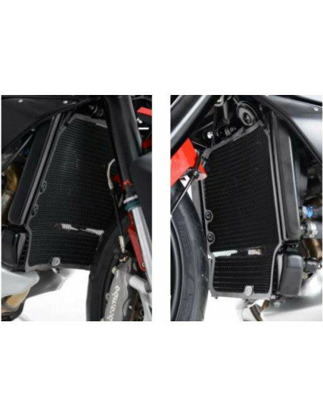 Protection de radiateur R&G RACING Aluminium - Mv Agusta 800 Rivale Protection de radiateur R&G RACING Aluminium - Mv Agusta 800 Rivale